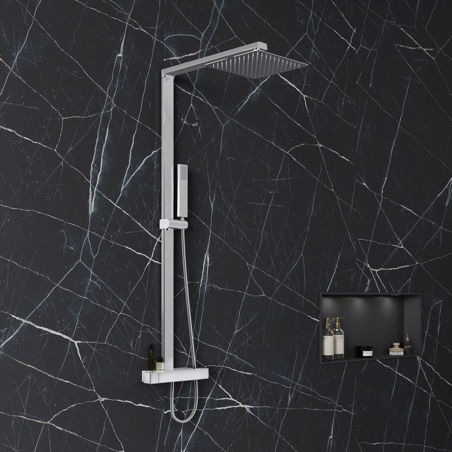 Design Duschsäule NT6705C 25x25cm