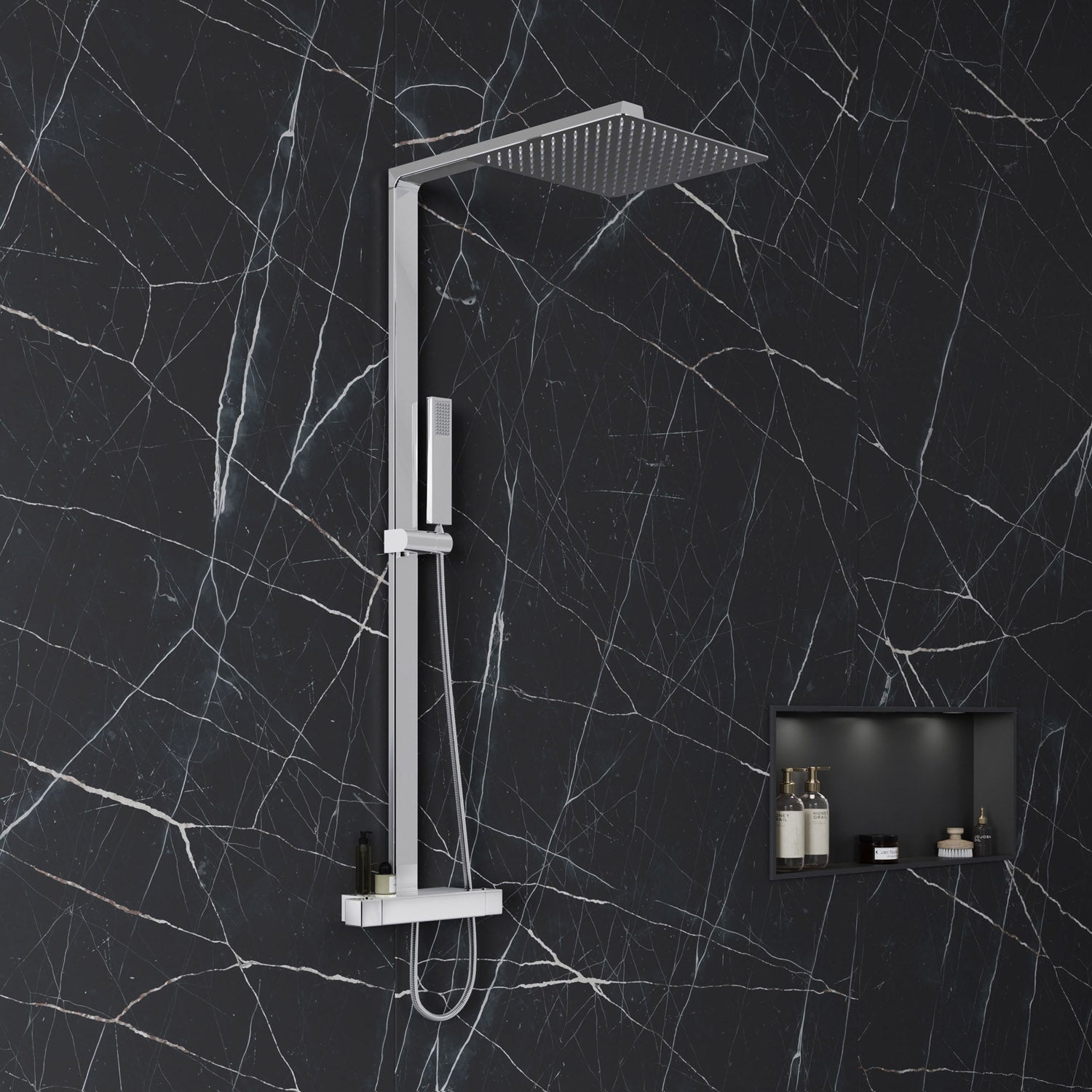 Design Duschsäule NT6705C 30x30cm