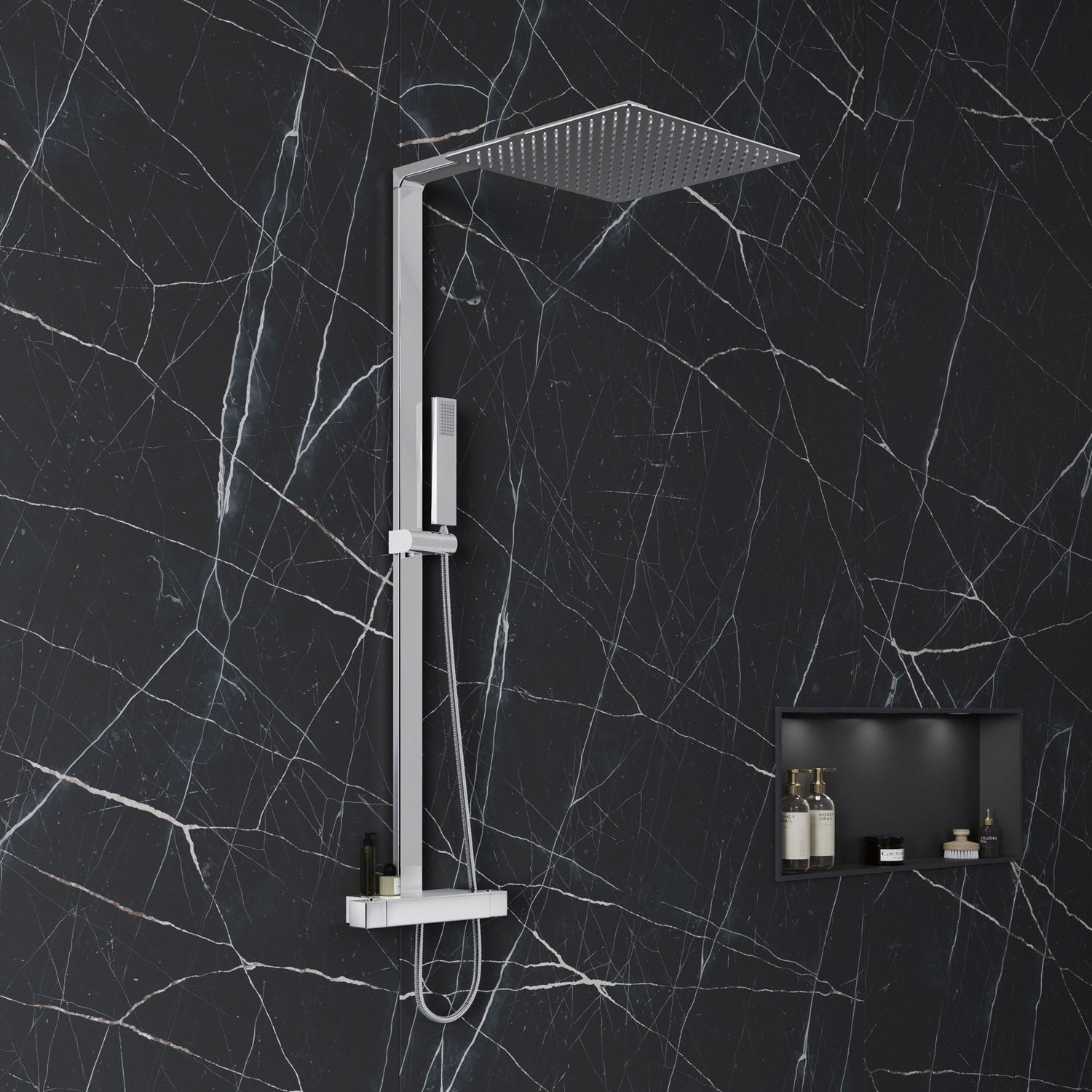 Design Duschsäule NT6705C 35x35cm