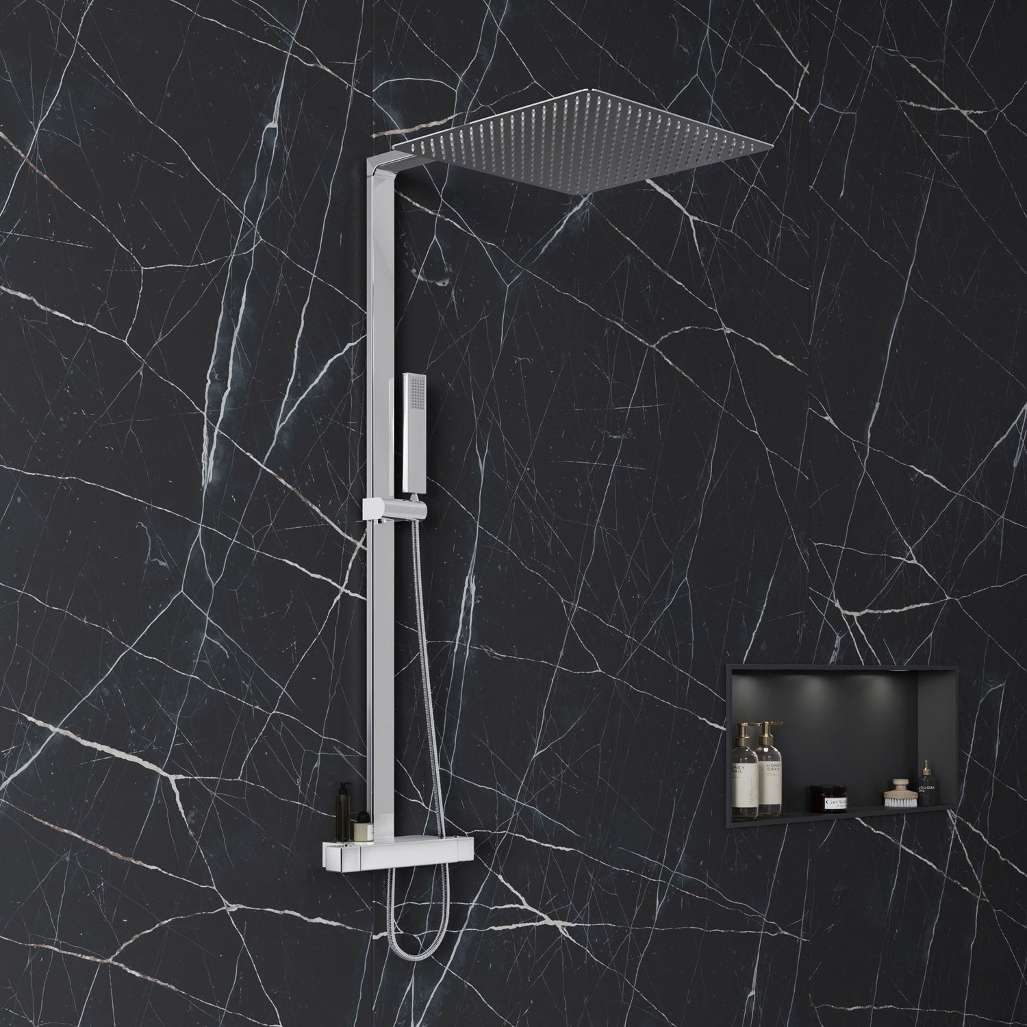 Design Duschsäule NT6705C 40x40cm