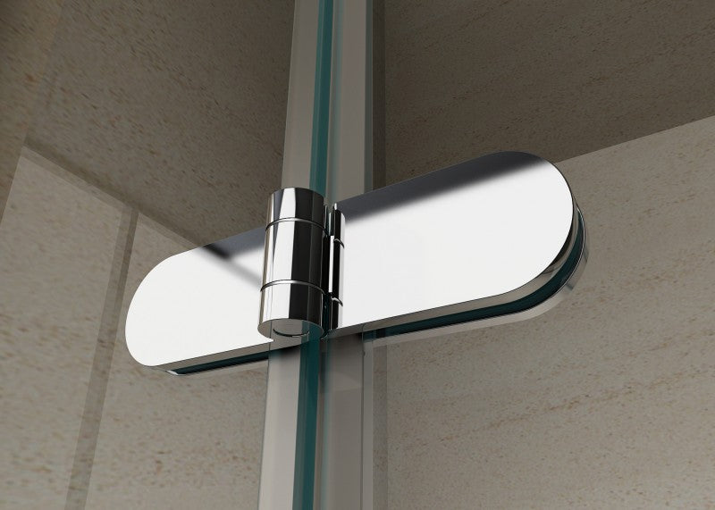 Paroi de douche circulaire EX406 - 90 x 90 x 195 cm