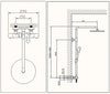 Design Duschsäule Thermostat 4011 BASIC