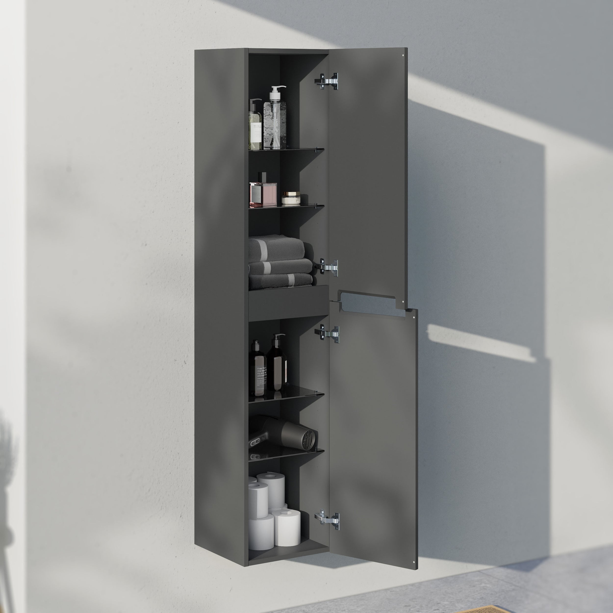 Badmöbel Set VIREO 80 cm mit Waschbecken