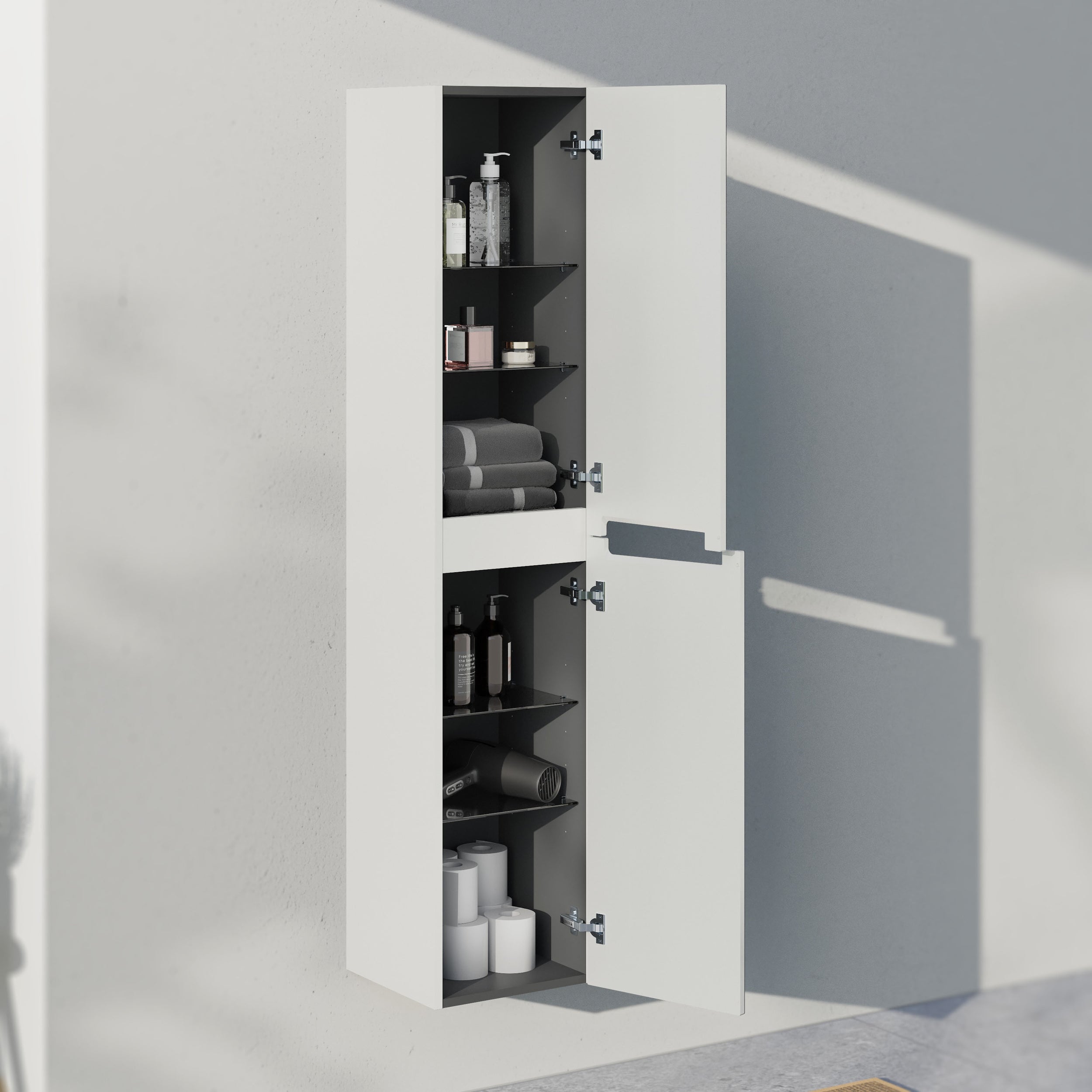 Badmöbel Set VIREO 100 cm mit Waschbecken