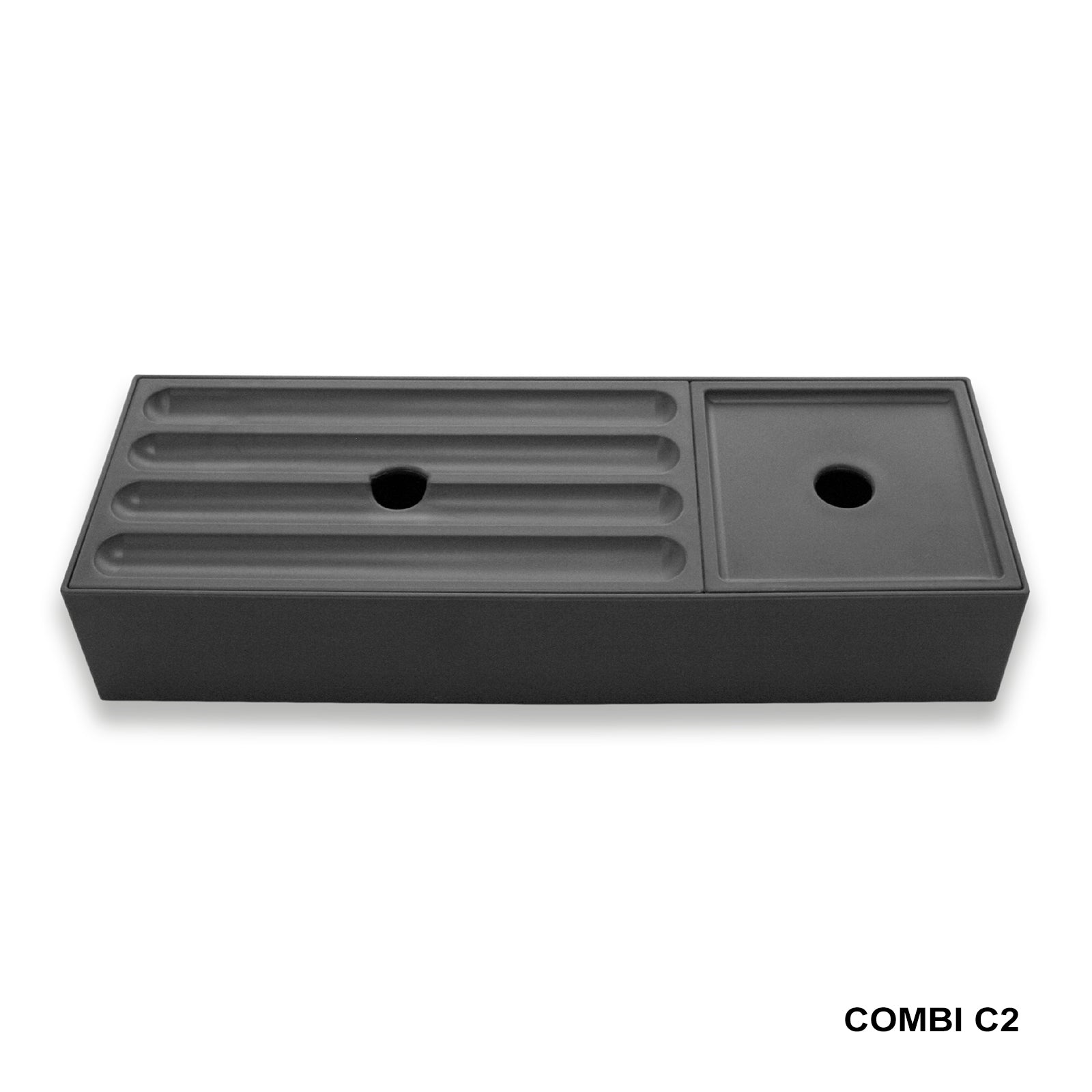 Compartiment de tiroir COMBI pour meubles de salle de bain - kit de 3 pièces combinables