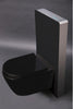 Set convenienza 33: WC B-8030R Nero Opaco con sedile Soft-Close e modulo sanitario 805S - Nero