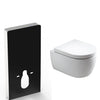 Pacchetto WC 35: WC NT2039 Bianco con chiusura Soft-Close + modulo sanitario 805S Nero