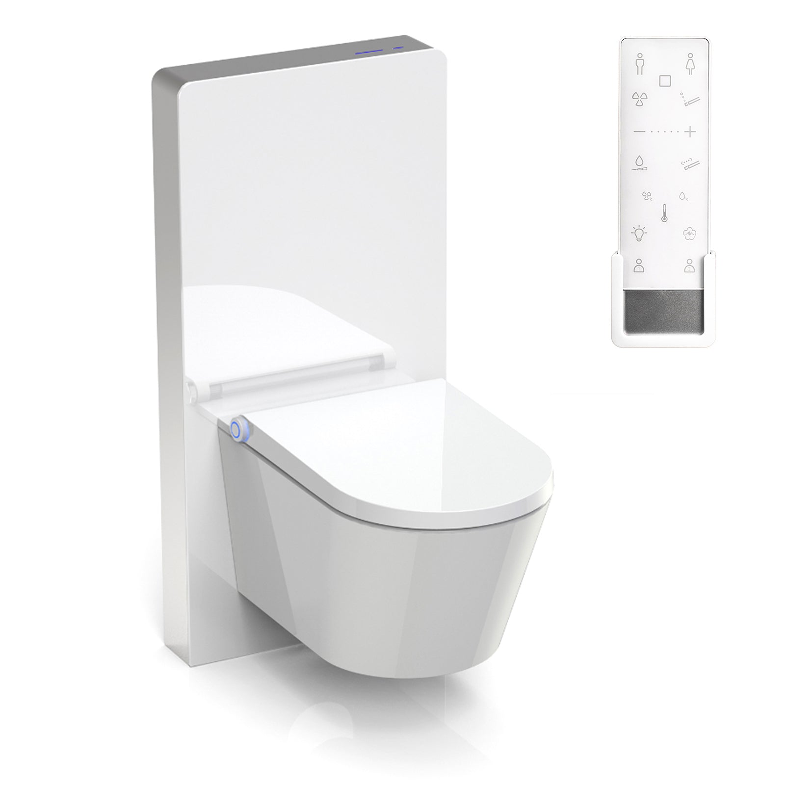 Pacchetto WC 37: sistema completo WC con bidet integrato PRO+ 1102 BERNSTEIN e modulo sanitario 805S in bianco