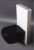 Set convenienza 39: WC B-8030 nero opaco con sedile Soft-Close e modulo sanitario 805S - Bianco