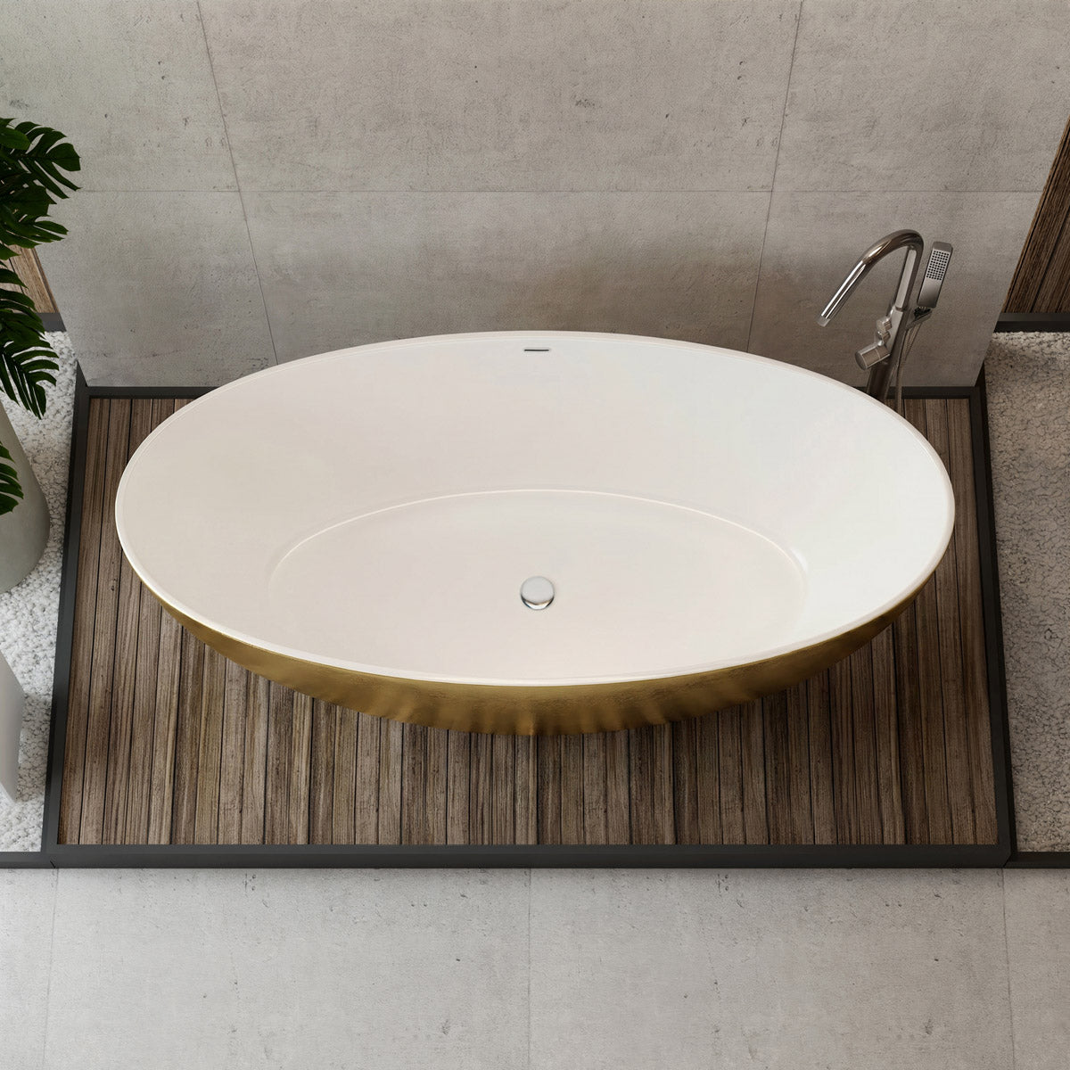 Freistehende Badewanne TERRA