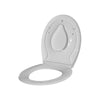 Coperchio WC Softclose  Sedile WC per bambini Coperchio di ricambio U2006 - Bianco lucido