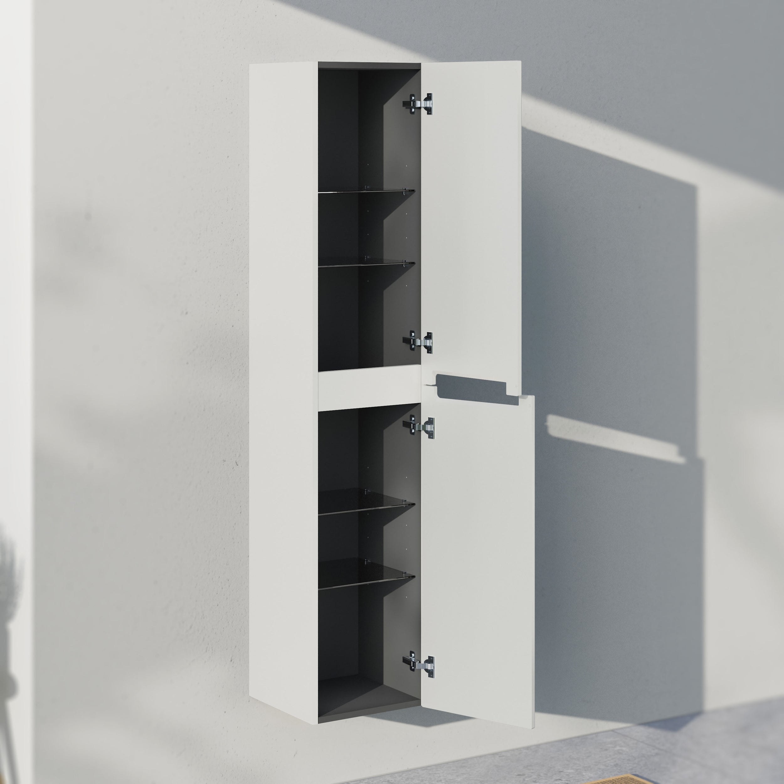 Badmöbel Set VIREO 60 cm mit Waschbecken