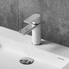 Robinet mitigeur pour vasque ou lavabo 4024CW chromé blanc