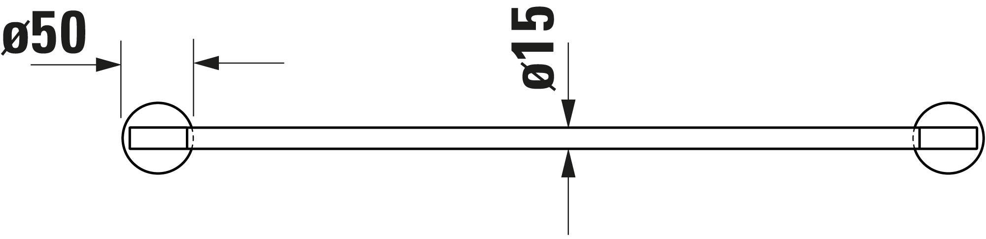 Duravit Starck T Handtuchhalter