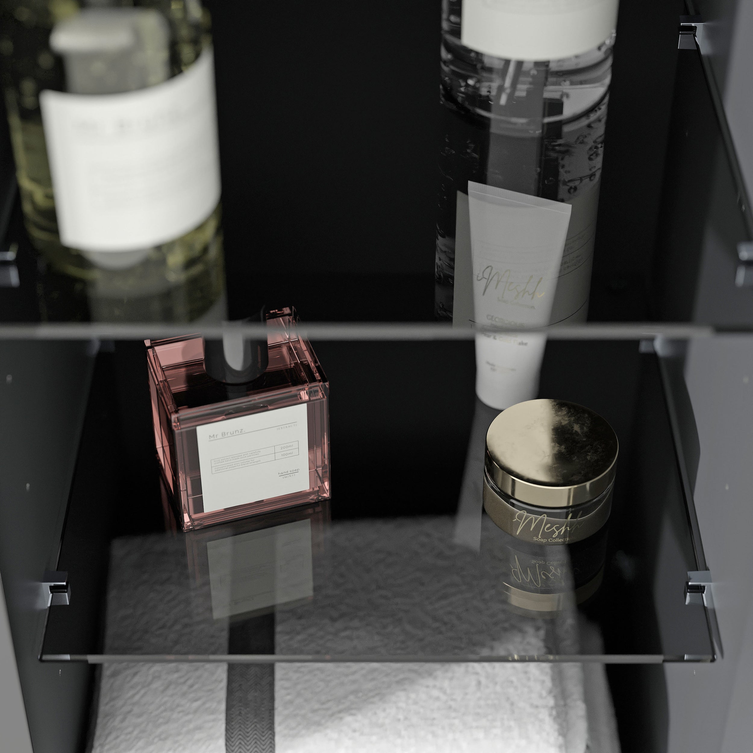 Badmöbel Set VIREO 100 cm mit Waschbecken