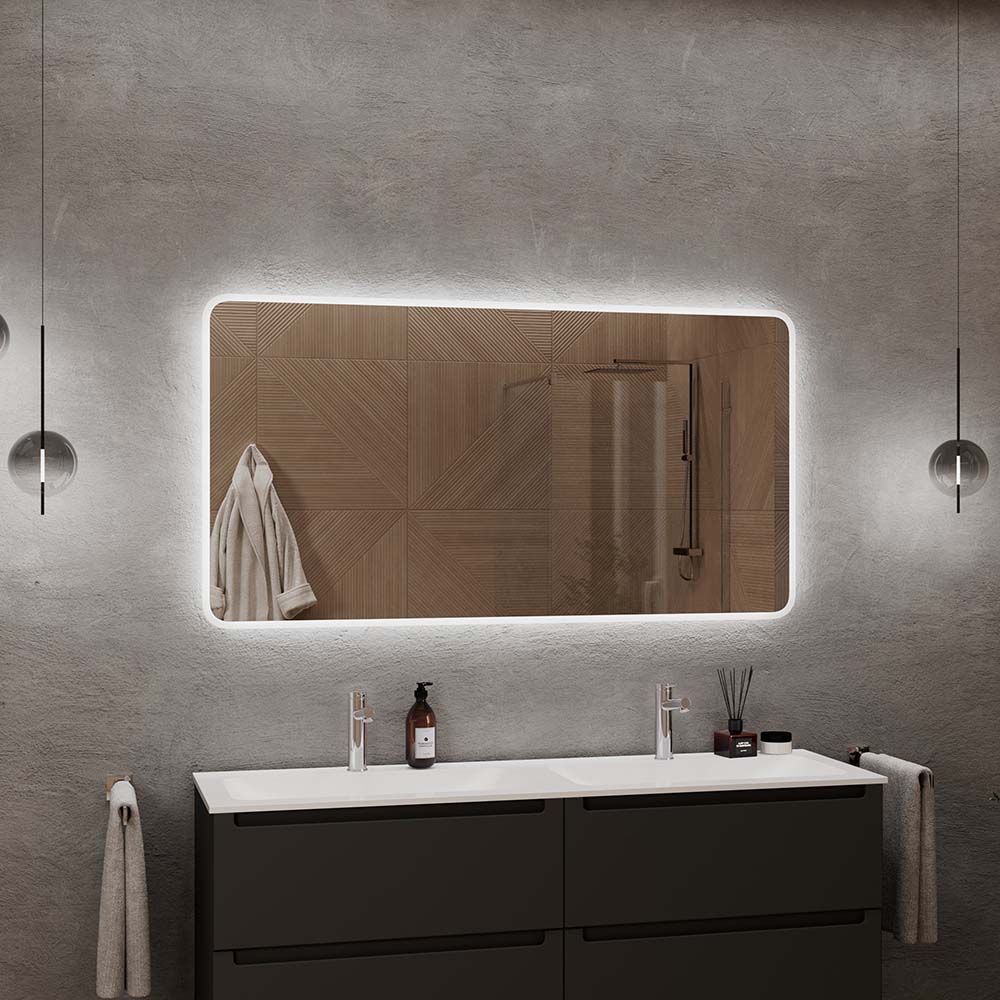 LED-Lichtspiegel 2073 eckig