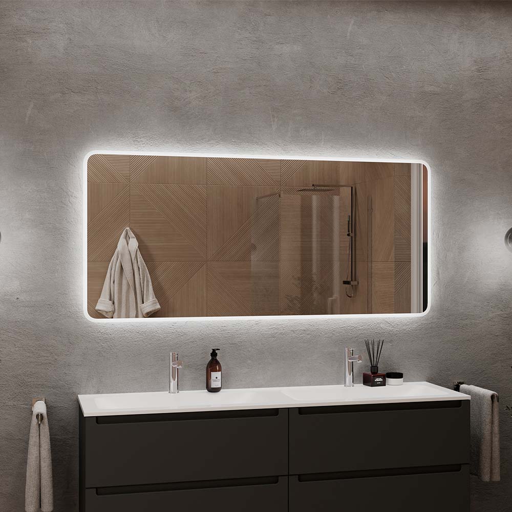 LED-Lichtspiegel 2073 eckig