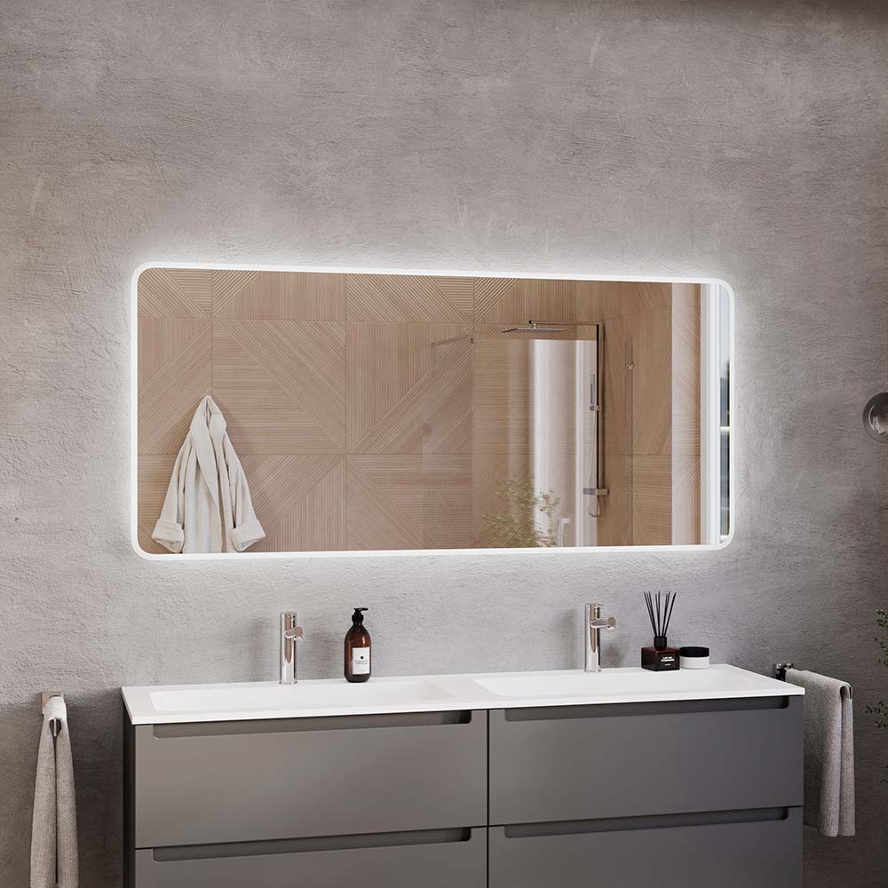 LED-Lichtspiegel 2073 eckig 160 x 70 cm