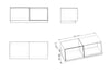 Banc salle de bain ARCTIC 90 cm