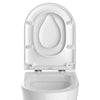 Abattant WC U1006 - fonction Softclose et siège enfant intégré - Blanc brillant