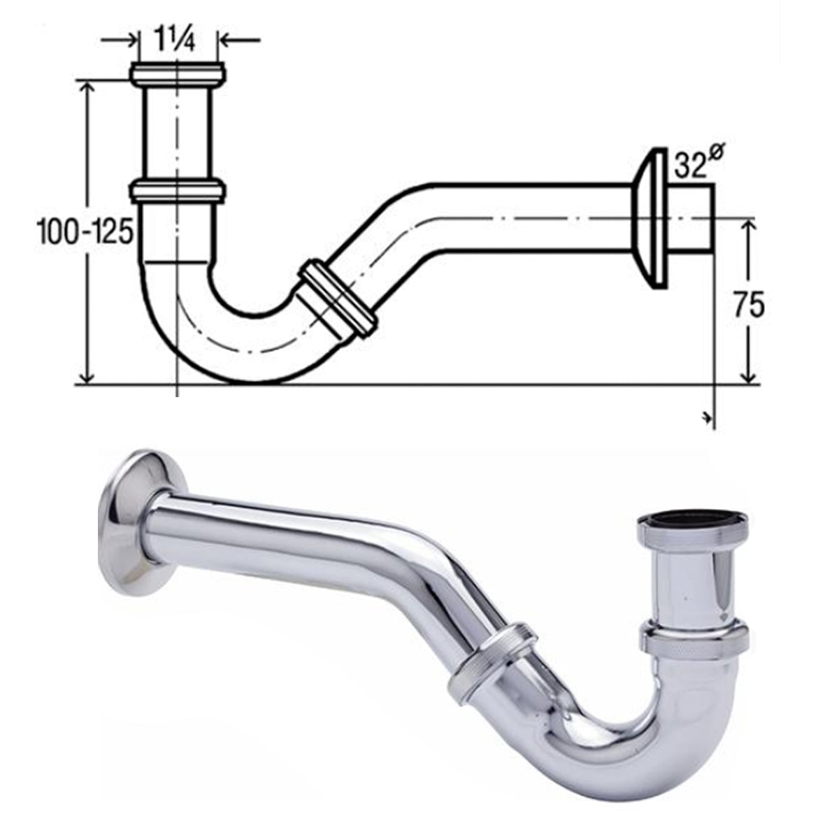 Bidet suspendu de qualité supérieure CH2019V - Accessoires en option