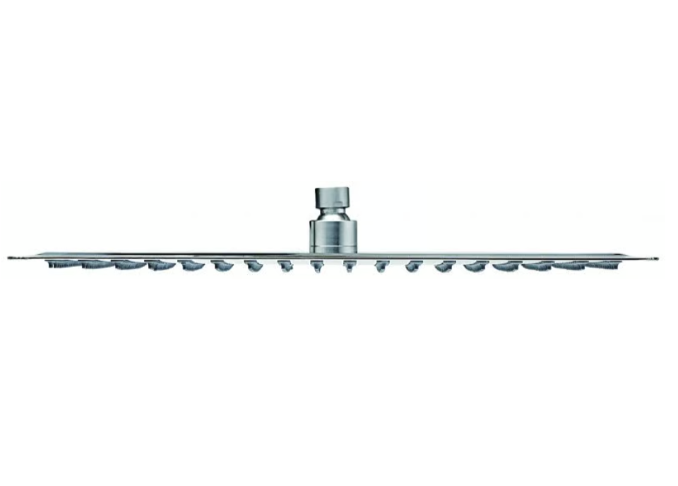 Tête de douche carrée DPG2005 en acier inoxydable chromé - 30 x 30 cm