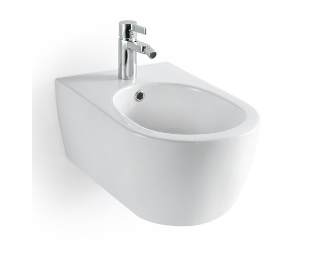 Hochwertiges Wand-Hänge-Bidet CH2019V - Optional mit Zubehör