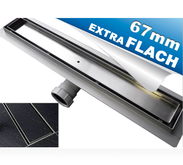 Edelstahl-Duschrinne GT01