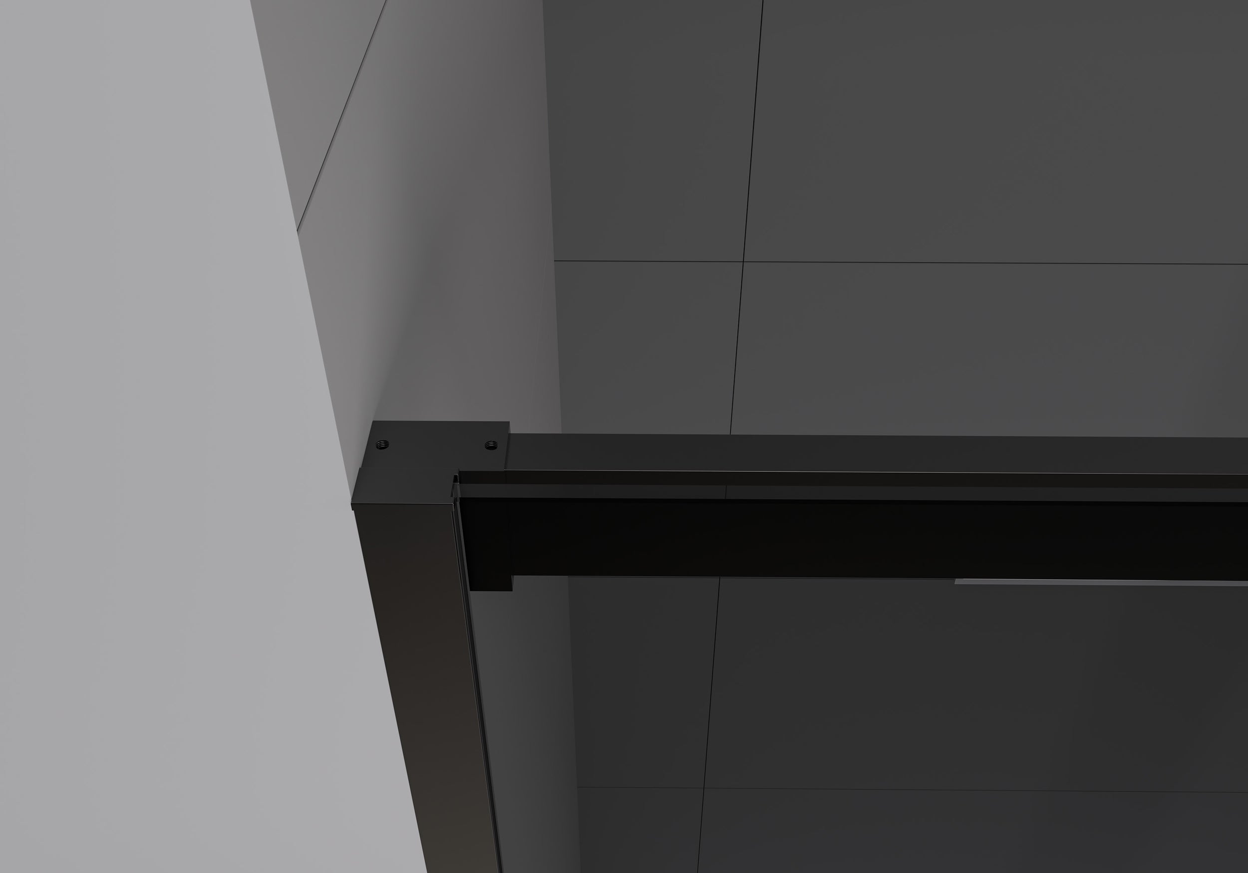 Doccia angolare con porta scorrevole Soft-Close DX906 FLEX