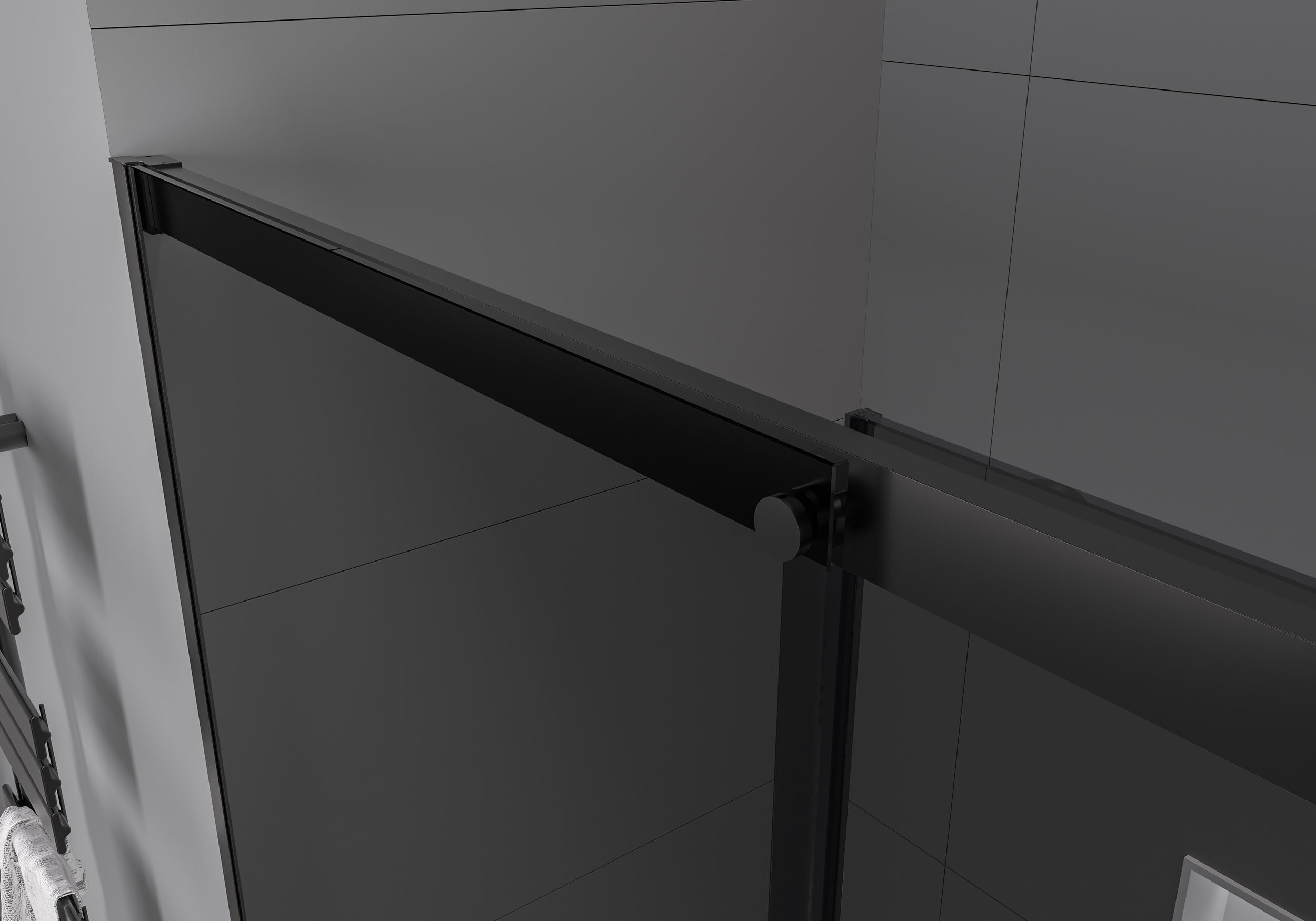 Doccia angolare con porta scorrevole Soft-Close DX906 FLEX