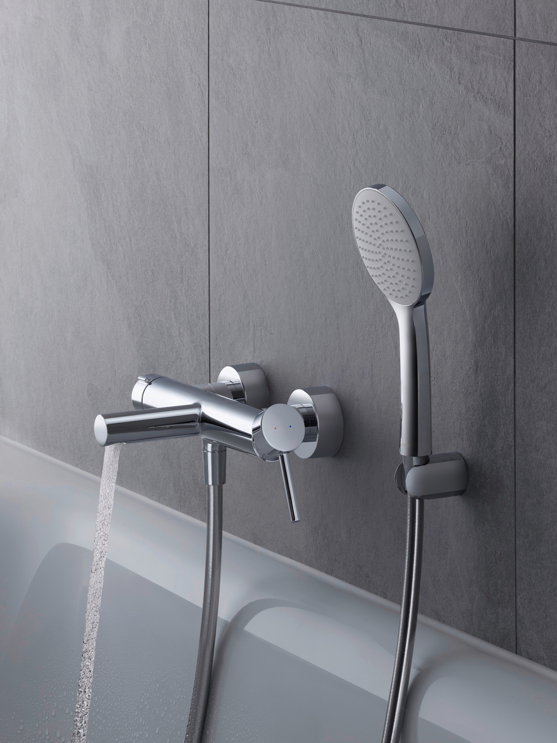 Duravit Circle Einhebel-Wannenmischer Aufputz