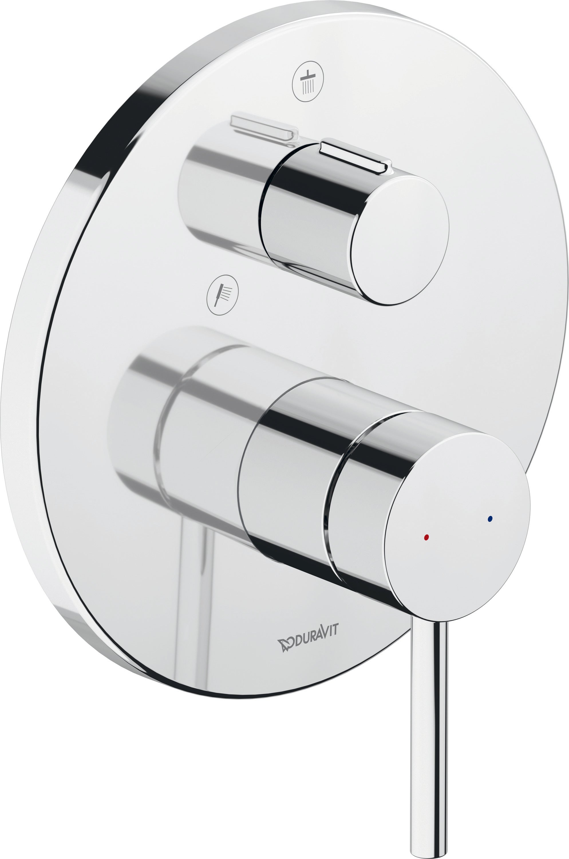 Miscelatore monocomando da incasso per doccia Duravit Circle