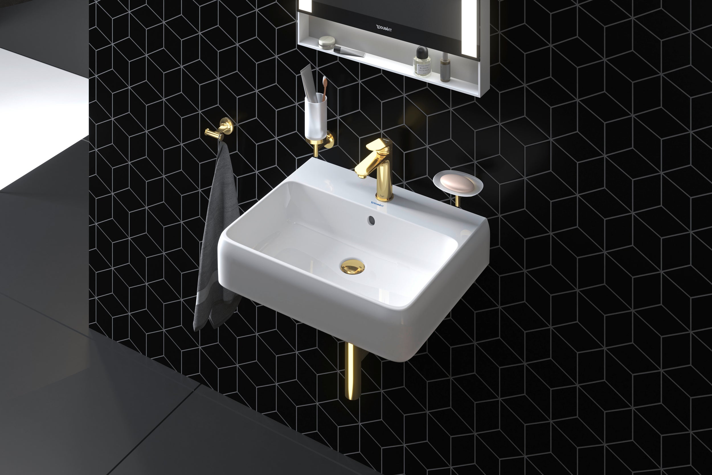 Duravit Wave Einhebel-Waschtischmischer M