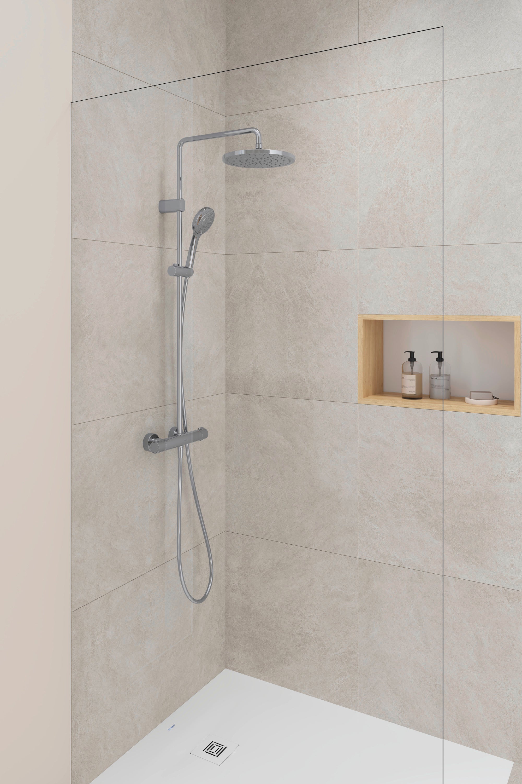 Sistema doccia Duravit con termostatico 