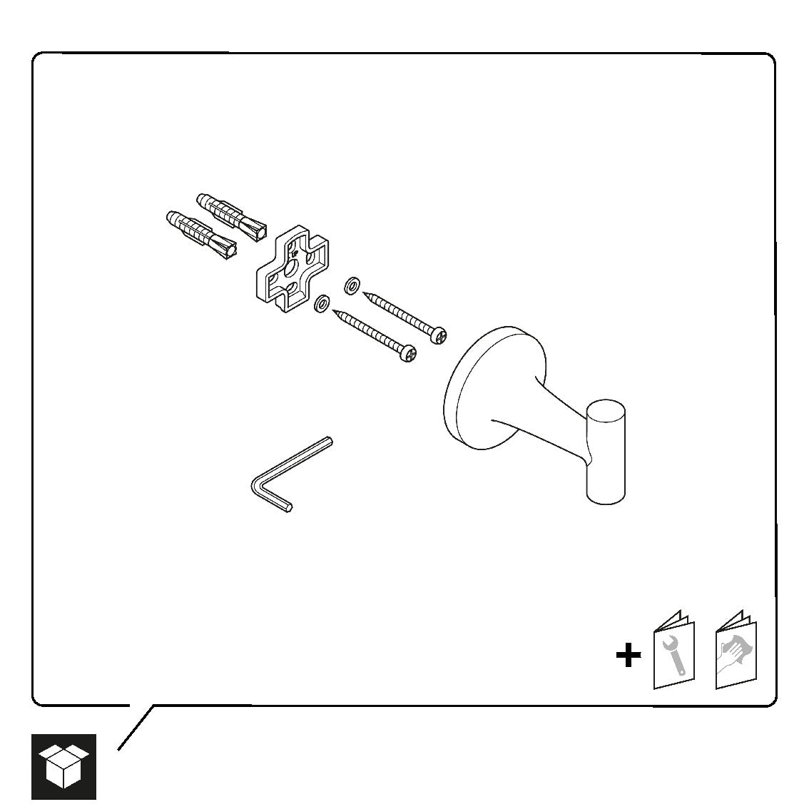 Duravit Starck T patère à serviette