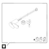 Miscelatore monocomando per lavabo Duravit Wave S