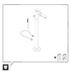Wave Duravit Mitigeur monocommandé pour bain au sol
