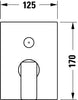 Duravit Manhattan Einhebelmischer Unterputz Set