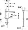 Duravit Manhattan Standventil