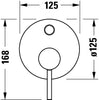 Duravit Circle Einhebelmischer Unterputz Set