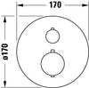 Duravit Thermostat Unterputz