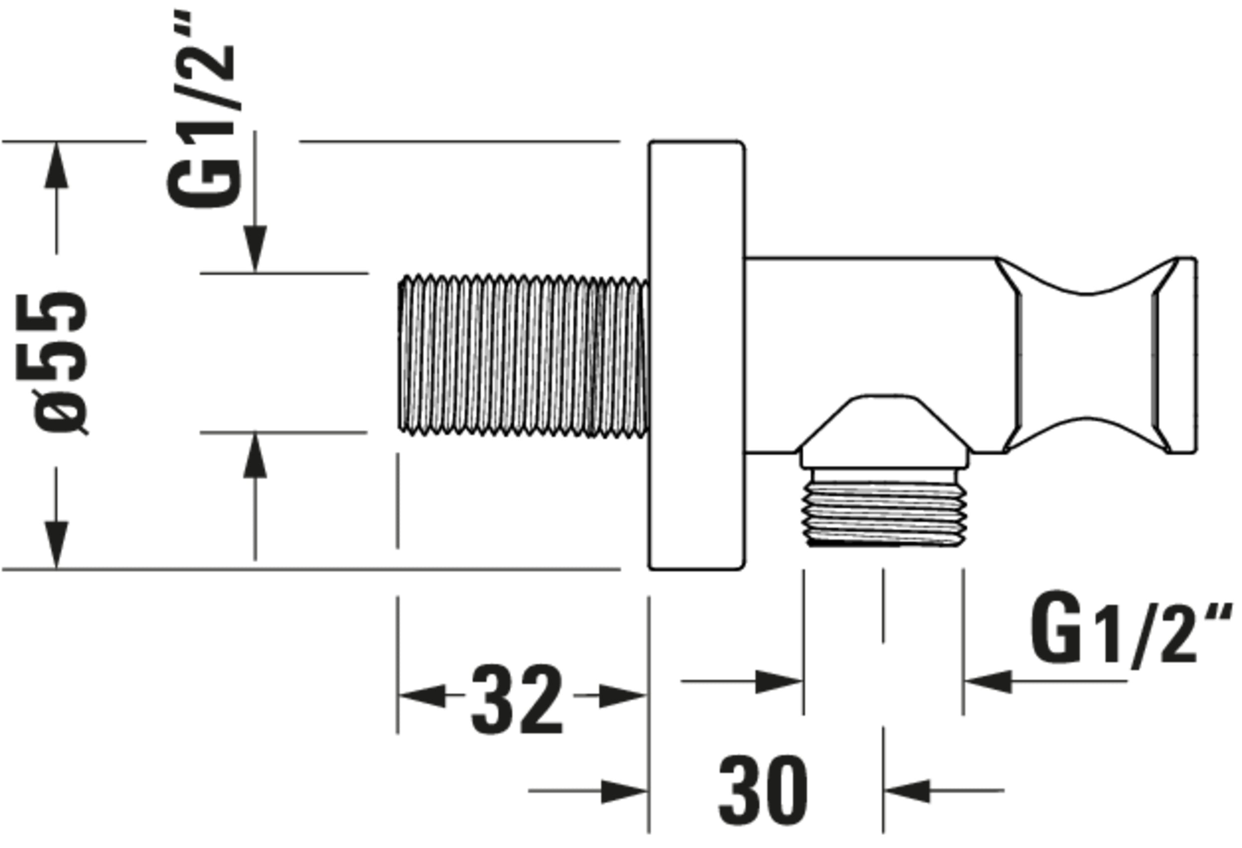 Duravit Unterputz-Wannenarmatur mit Thermostat