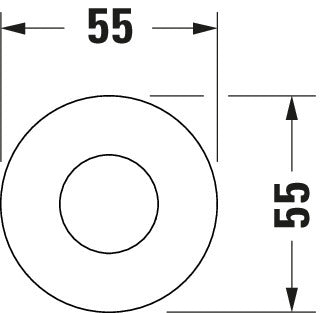 Support de douche universel Duravit