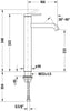 Duravit C.1 Einhebel-Waschtischmischer XL