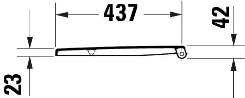 Duravit Univavo Universal WC-Sitz mit Absenkautomatik