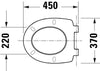 Duravit Univavo Universal WC-Sitz mit Absenkautomatik