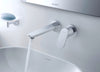 Mitigeur monotrou encastré pour lavabo Duravit Wave