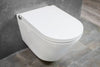 Pacchetto WC 8: sistema completo WC con bidet integrato PRO+ 1102 & modulo sanitario 805 in bianco