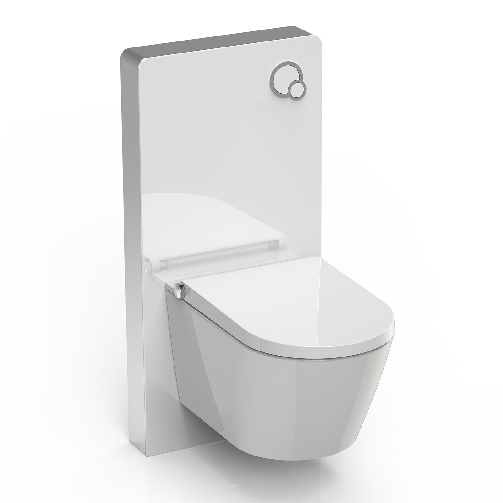 Ensemble WC japonais lavant BERNSTEIN basic 1102 - Inclus module sanitaire 805 et plaque de déclenchement