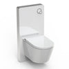 Pacchetto WC 6: sistema completo WC con bidet integrato Basic 1102 e modulo sanitario 805 - bianco